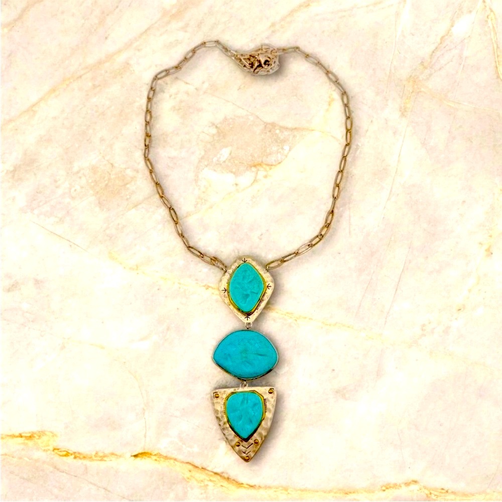 Silpada Sterling Silver, Turquoise & Brass 
“Santa Fe'” Bracelet - Picture 11 of 11